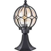 Светильник садово-парковый Feron PL3704 круглый на постамент 60Вт 230В E27 черный