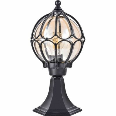 Светильник садово-парковый Feron PL3704 круглый на постамент 60Вт 230В E27 черный