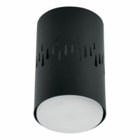 Светильник потолочный Feron HL350 12Вт 230В GX53 и подсветка 1Вт 4000K черный