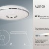 Светильник светодиодный управляемый накладной Feron AL5100 GLORY тарелка 70W 3000К-6000K белый