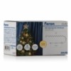 Светодиодная гирлянда Feron CL02 линейная 2м +1.5м 230V 2700K c питанием от сети,контроллером зеленый шнур