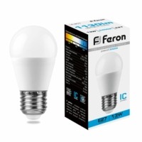 Лампа СДЛ Feron LB-950 Шарик E27 13W 6400K