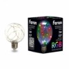 Лампа СДЛ Feron LB-381 E27 3W RGB