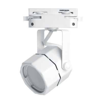 Светильник Feron AL192 трековый однофазный на шинопровод под лампу GU10 белый