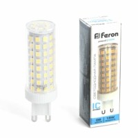 Лампа СДЛ Feron LB-437 G9 15W 6400K