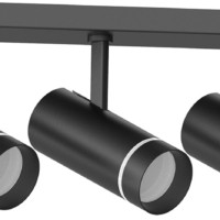 Светильник светодиодный Feron HL203 накладной 3*12W 4000K черный поворотный