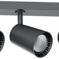 Светильник светодиодный Feron HL213 накладной 3*12W 4000K черный поворотный