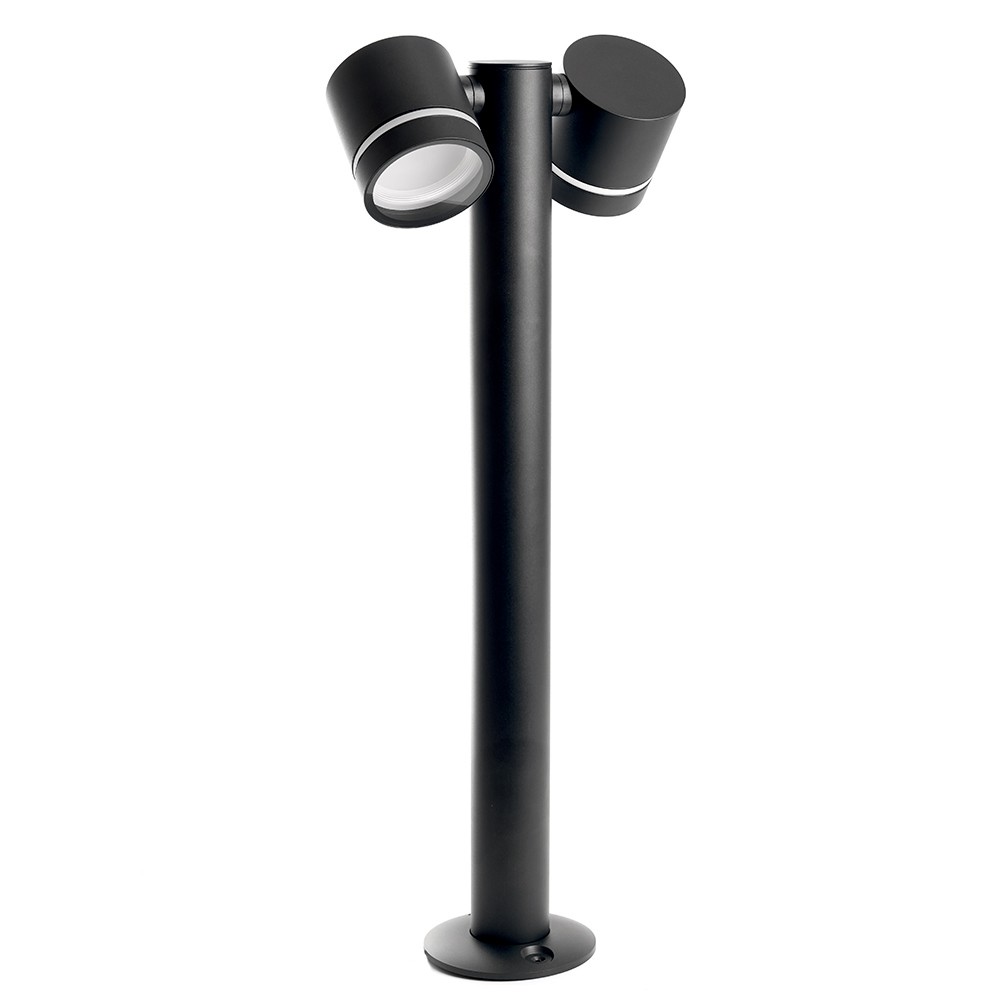 Светильник садово-парковый Feron DH1006 столб 2xGX53 230В черный