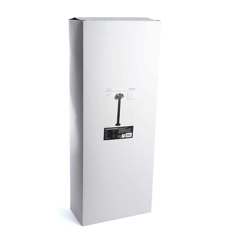 Светильник садово-парковый Feron DH1006 столб 2xGX53 230В черный — изображение 3