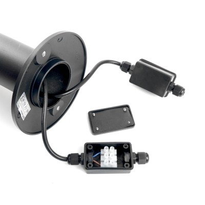 Светильник садово-парковый Feron DH1006 столб 2xGX53 230В черный — изображение 5