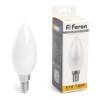 Лампа СДЛ Feron LB-717 Свеча E14 15W 2700K