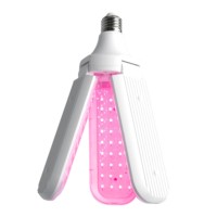 Лампа СДЛ фито 3-х лепестковая Feron LB-7000 E27 30W красно-синий спектр Feron