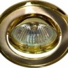 Светильник встраиваемый Feron 301T-MR16 потолочный MR16 G5.3 титан-золото