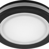 Светильник светодиодный Feron AL600 встраиваемый 7W 4000K черный