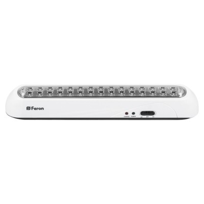 Светильник аккумуляторный 30 LED AC/DC белый EL20