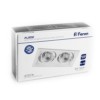Светильник светодиодный Feron AL202 карданный 2x12W 4000K 35 градусов ,белый