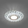 Светильник встраиваемый с белой LED подсветкой Feron CD922 потолочный MR16 G5.3 прозрачный