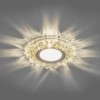 Светильник встраиваемый с белой LED подсветкой Feron CD924 потолочный MR16 G5.3 прозрачный