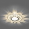 Светильник встраиваемый с белой LED подсветкой Feron CD925 потолочный MR16 G5.3 прозрачный