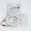 Светильник встраиваемый с белой LED подсветкой Feron CD5023 потолочный GX53 без лампы матовый