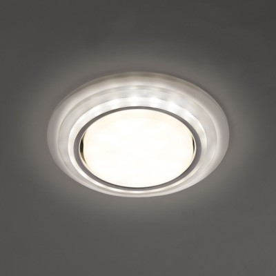 Светильник встраиваемый с белой LED подсветкой Feron CD5023 потолочный GX53 без лампы матовый — изображение 7