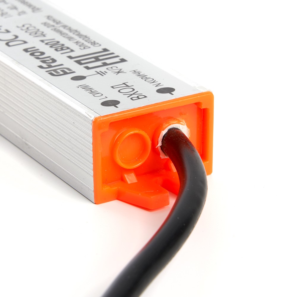 Трансформатор электронный для светодиодной ленты 40W 24V (драйвер) LB007 — изображение 4