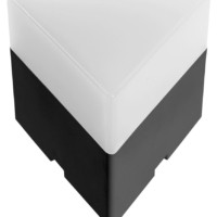 Светильник светодиодный Feron AL4023 IP20 3W 4000К пластик черный 70*70*55мм