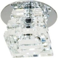 Светильник встраиваемый Feron CD20 потолочный JC G4 прозрачный