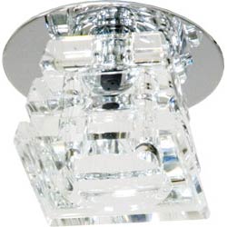 Светильник встраиваемый Feron CD20 потолочный JC G4 прозрачный