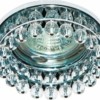 Светильник встраиваемый Feron CD2130 потолочный MR16 G5.3 прозрачный хром