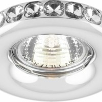 Светильник встраиваемый Feron DL203-C потолочный MR16 G5.3 хром