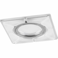 Светильник встраиваемый с LED подсветкой Feron CD994 потолочный MR16 G5.3 белый матовый хром