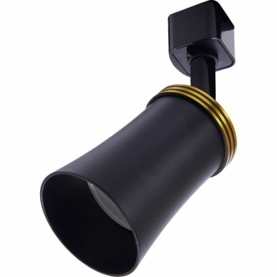 Светильник Feron AL160 трековый однофазный на шинопровод под лампу GU10 черный