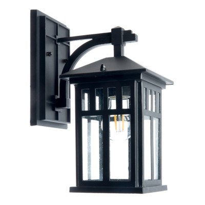 Светильник садово-парковый Feron PL671 на стену вниз 60Вт 230В E27 черный