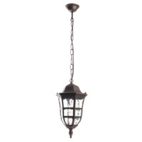 Светильник садово-парковый Feron PL695 на цепочке 60Вт 230В E27 коричневый