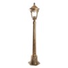 Светильник садово-парковый Feron PL686 столб 60Вт 230В E27 черное золото