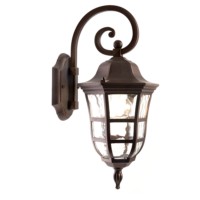 Светильник садово-парковый Feron PL691 на стену вниз 60Вт 230В E27 коричневый