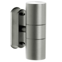 Светильник садово-парковый Feron DH0704,на стену 2*GU10 230V серый