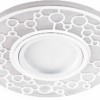 Светильник встраиваемый с LED подсветкой Feron CD990 потолочный MR16 G5.3 белый