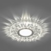 Светильник встраиваемый с белой LED подсветкой Feron CD911 потолочный MR16 G5.3 прозрачный