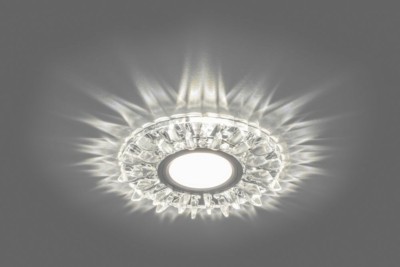 Светильник встраиваемый с белой LED подсветкой Feron CD911 потолочный MR16 G5.3 прозрачный — изображение 2