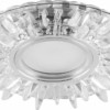 Светильник встраиваемый с белой LED подсветкой Feron CD911 потолочный MR16 G5.3 прозрачный