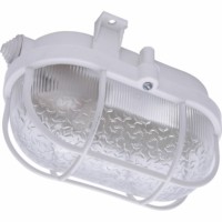 Светильник накладной с решеткой IP54 220В 60Вт Е27 НБП 01-60-002