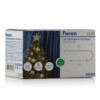 Светодиодная гирлянда Feron CL02 линейная 2м +1.5м 230V зеленый c питанием от сети контролерром зеленый шнур