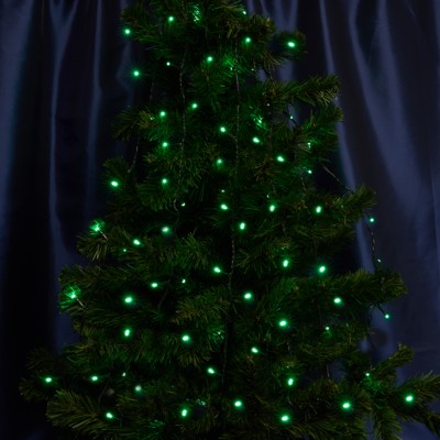 Светодиодная гирлянда Feron CL03 линейная 4м +1.5м 230V зеленый c питанием от сети контроллером зеленый шнур