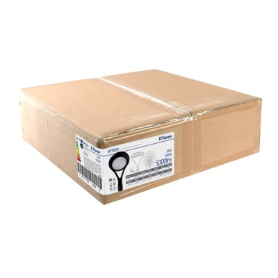 Светильник уличный FERON SP7020 50W 5000lm 5000K серый — изображение 2