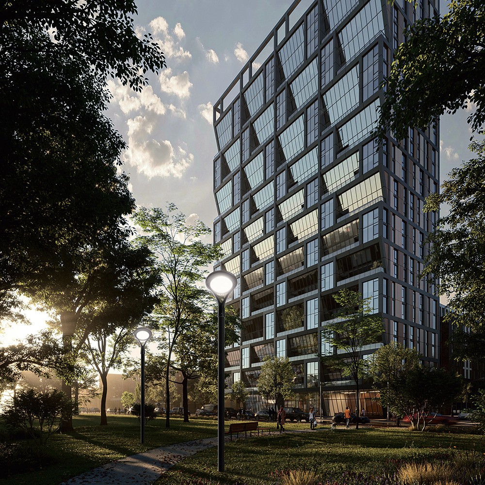 Светильник уличный FERON SP7020 50W 5000lm 5000K серый — изображение 6