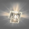 Светильник встраиваемый с белой LED подсветкой Feron JD62 потолочный JCD9 G9 прозрачный
