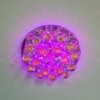 Светильник встраиваемый с разноцветной LED подсветкой Feron 1550 JCD9 прозрачно-коричневый