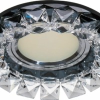 Светильник встраиваемый Feron CD2929 потолочный MR16 G5.3 прозрачный-черный